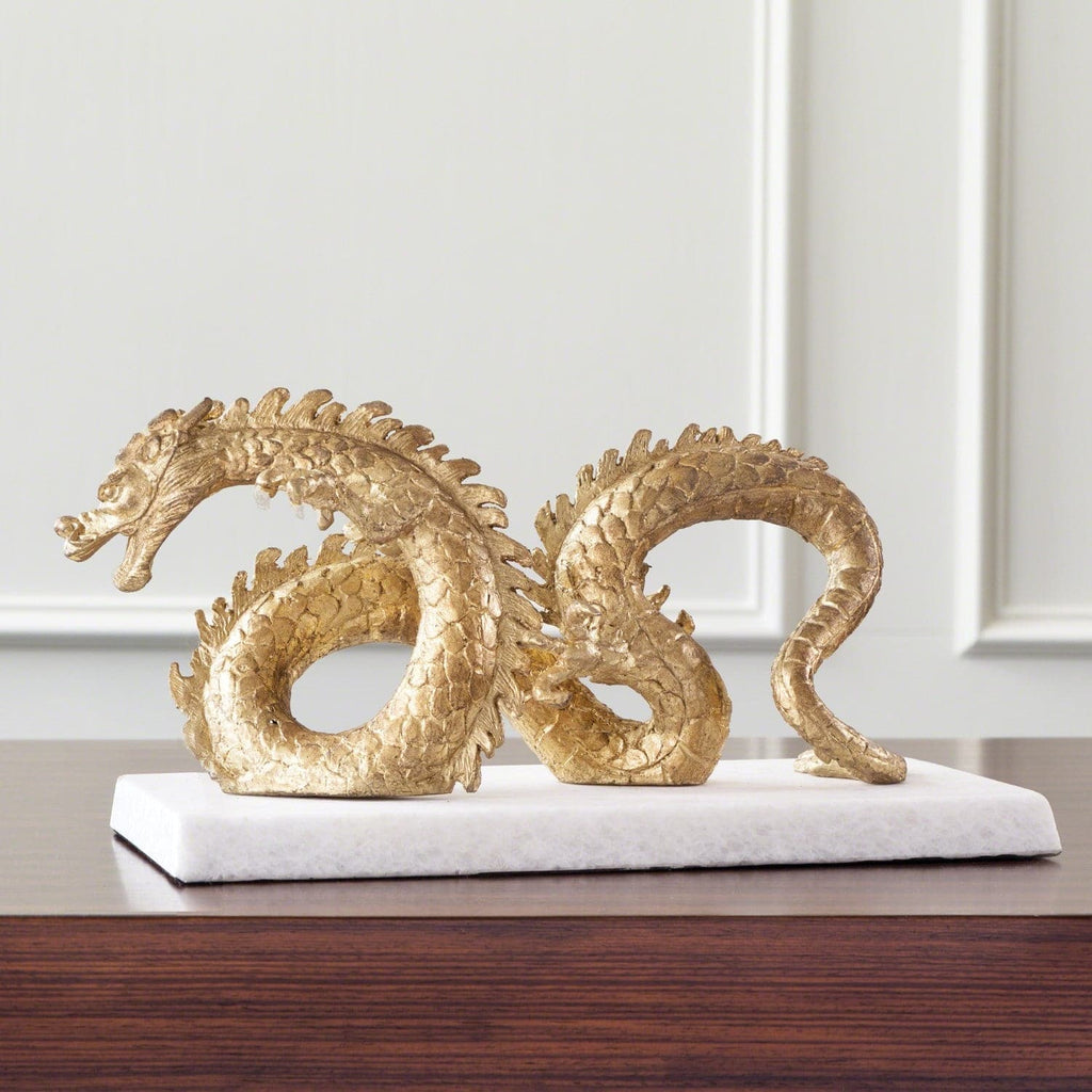 Dragon - Gold Leaf-Global Views-GVSA-8.82270-Decorative Objects-1-France and Son