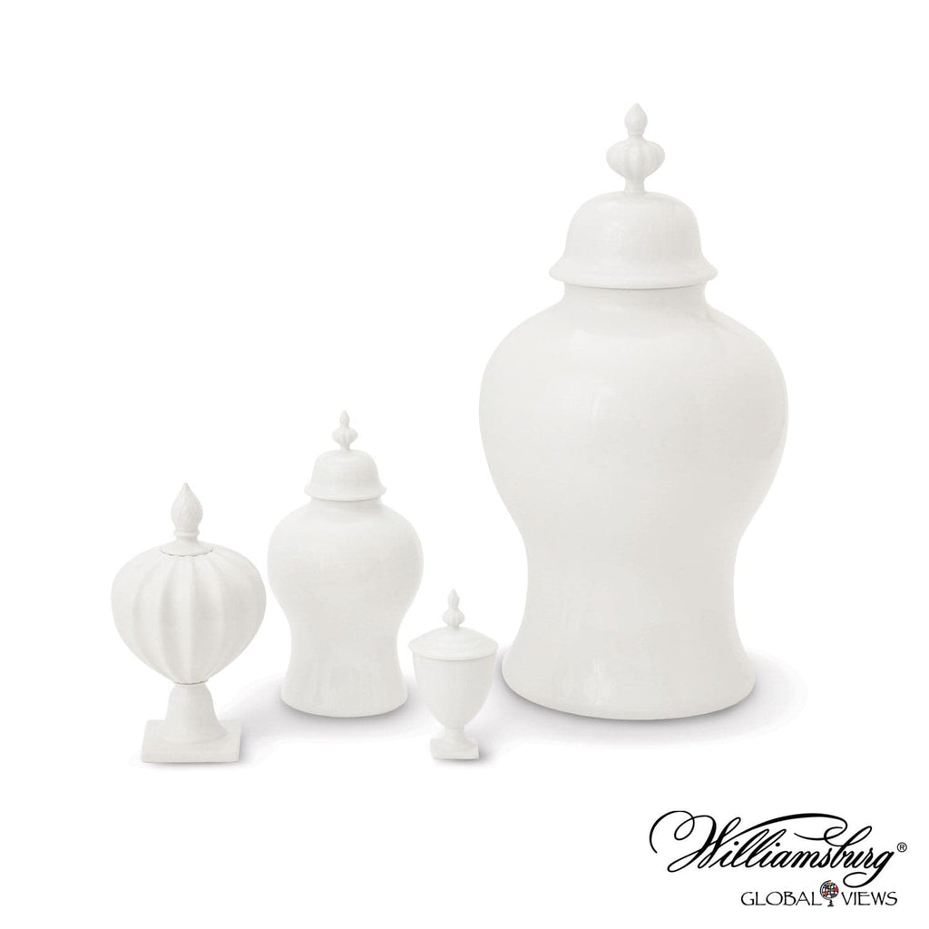 Beaufort Flame Bottle-Global Views-GVSA-4.80110-Decorative ObjectsWhite-1-France and Son