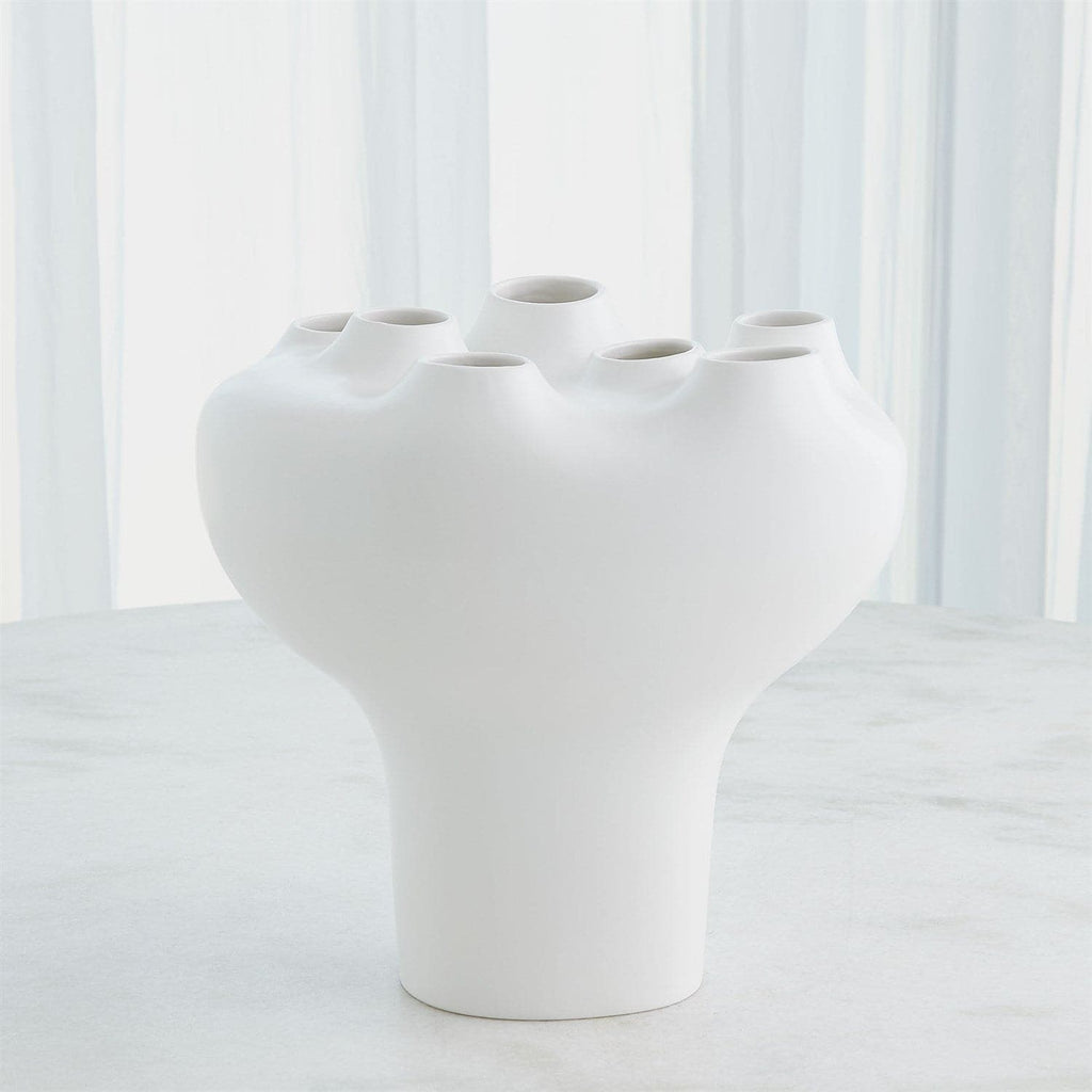 Geyser Vase-Global Views-GVSA-7.10649-VasesLg-White-1-France and Son