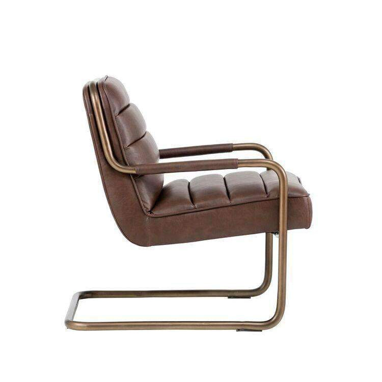 Lincoln Lounge Chair - Rustic Bronze-Sunpan-SUNPAN-102585-Lounge ChairsBrown-1-France and Son