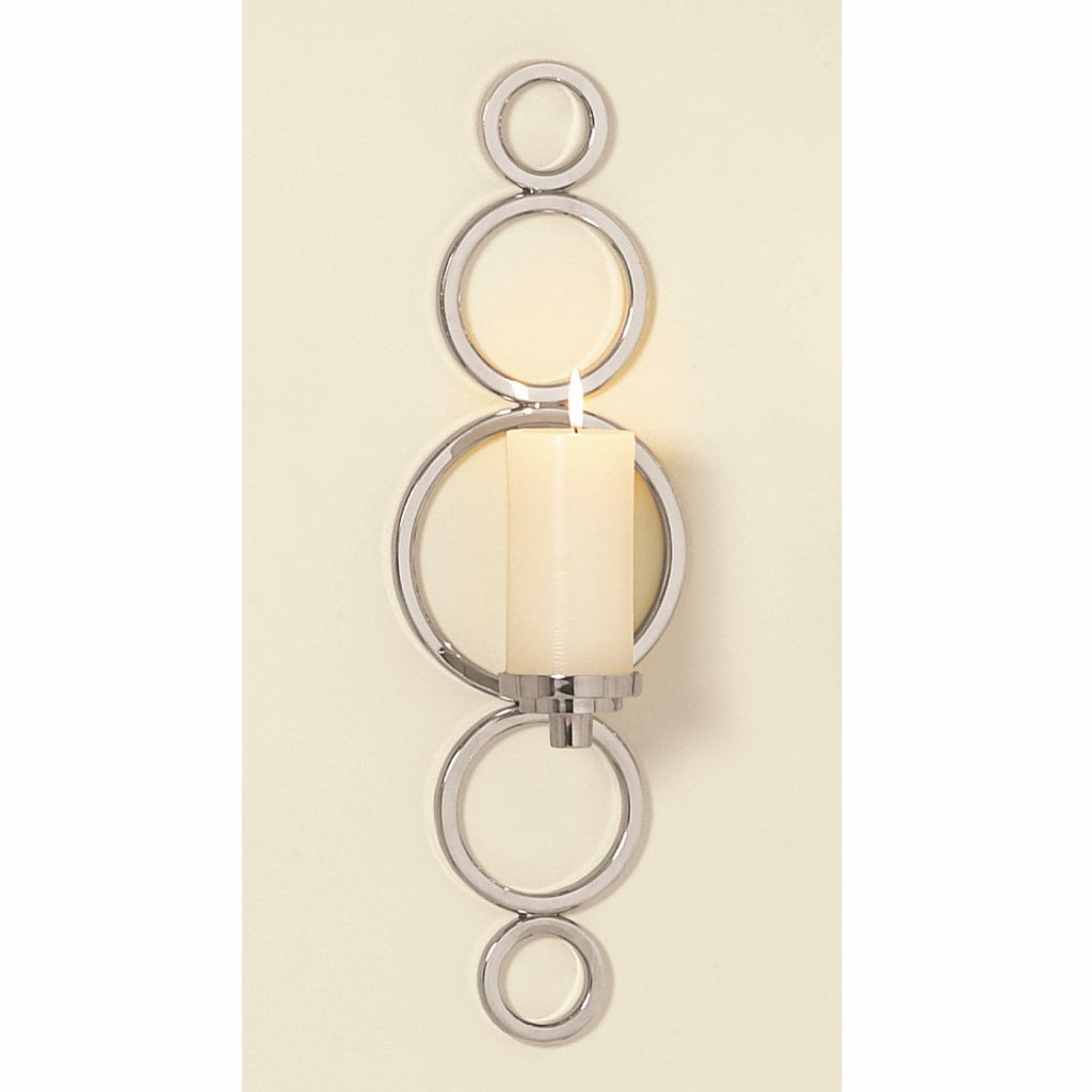 Progressive Ring Sconce-Global Views-GVSA-9.90319-Wall LightingNickel-1-France and Son