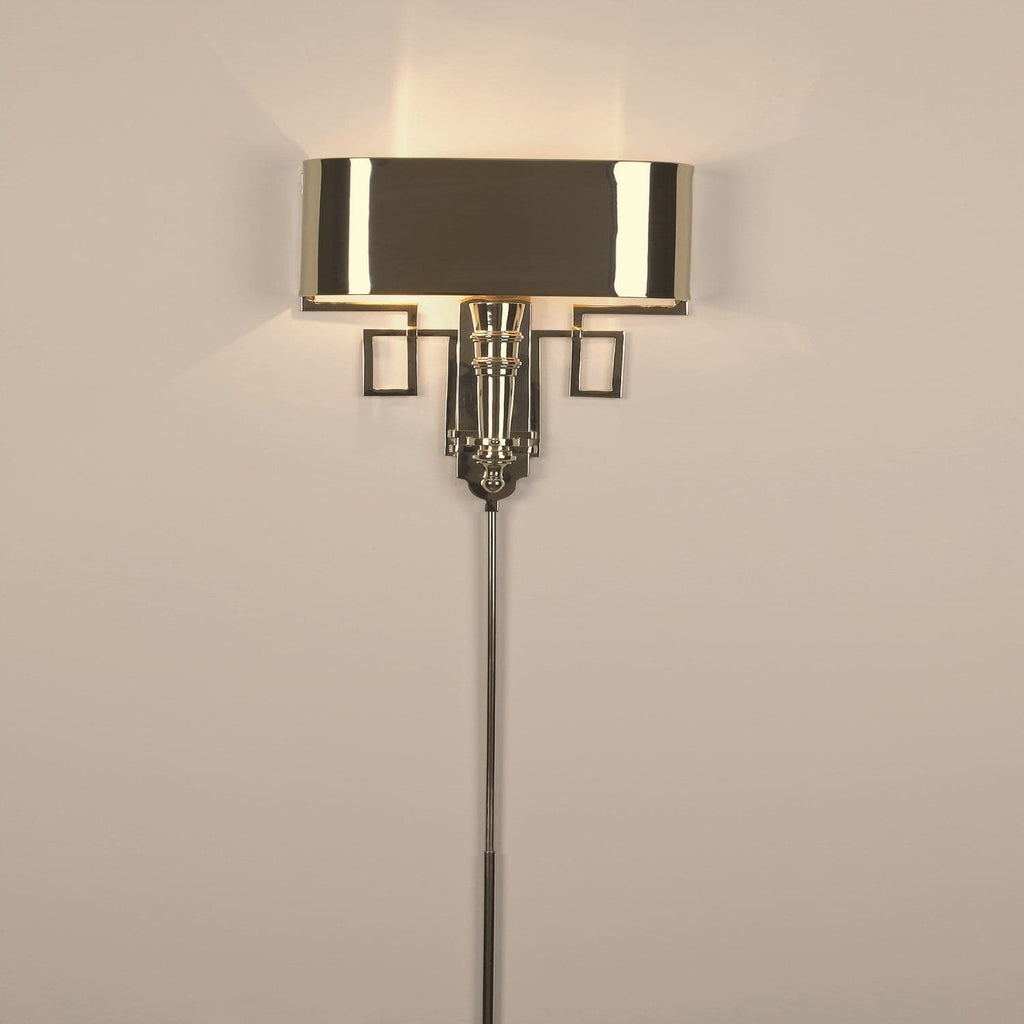 Torch Sconce - HW-Global Views-GVSA-9.90650-HW-Wall LightingNickel-1-France and Son