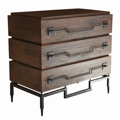 Scratch Three - Drawer Chest-Global Views-GVSA-9.91024-Bookcases & Cabinets-1-France and Son