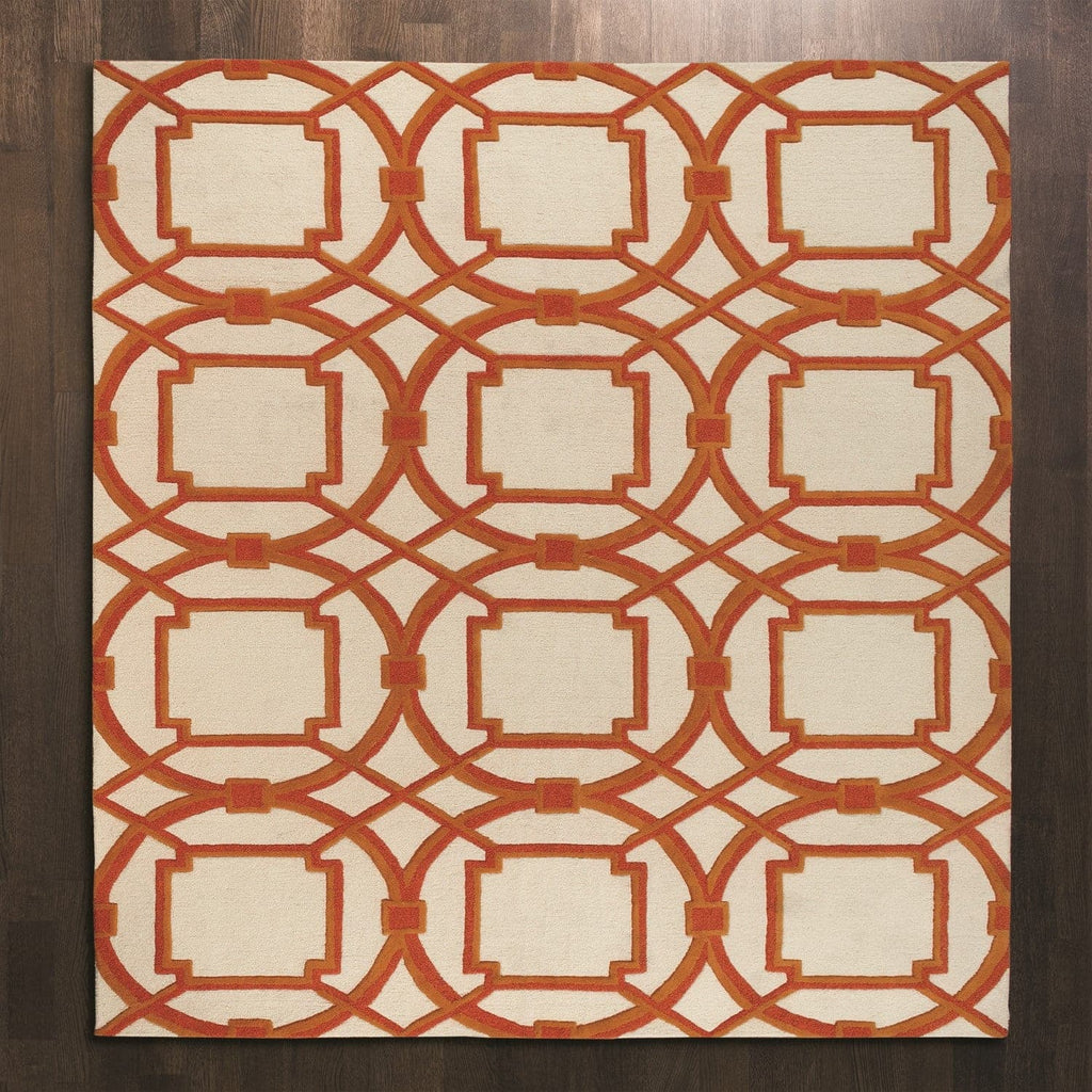 Arabesque Rug-Global Views-GVSA-9.91362-RugsCoral-9' x 12'-1-France and Son