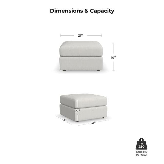 Build Your Own Flex Sectional-Flexsteel-Flexsteel-9022-092S-SectionalsOttoman-1-France and Son