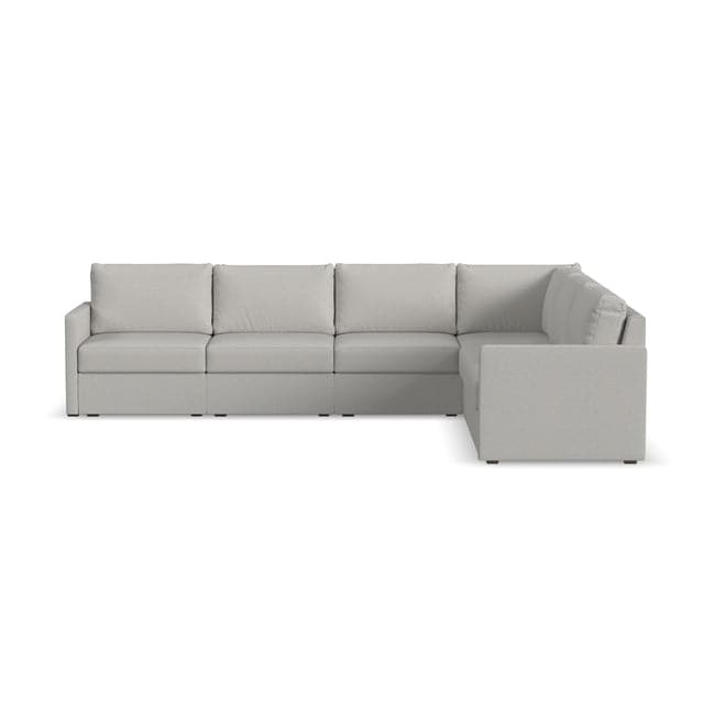 Flex 6-Seat Sectionals-Flexsteel-Flexsteel-9022-6NSEC-31301-Outdoor Sectionals6-Seat Sectional with Narrow Arm-1-France and Son