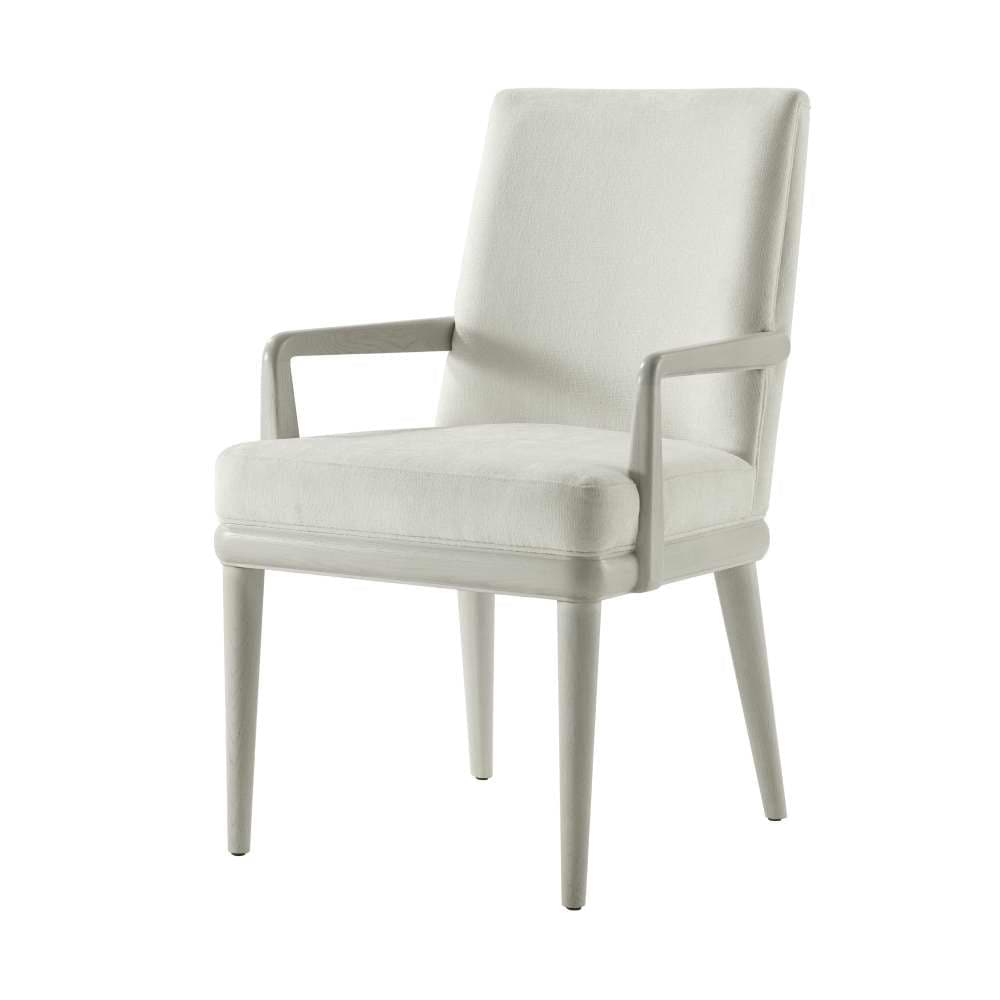 Essence Dining Arm Chair-Theodore Alexander-THEO-TA41039.1CNB-Dining ChairsBlonde-1-France and Son