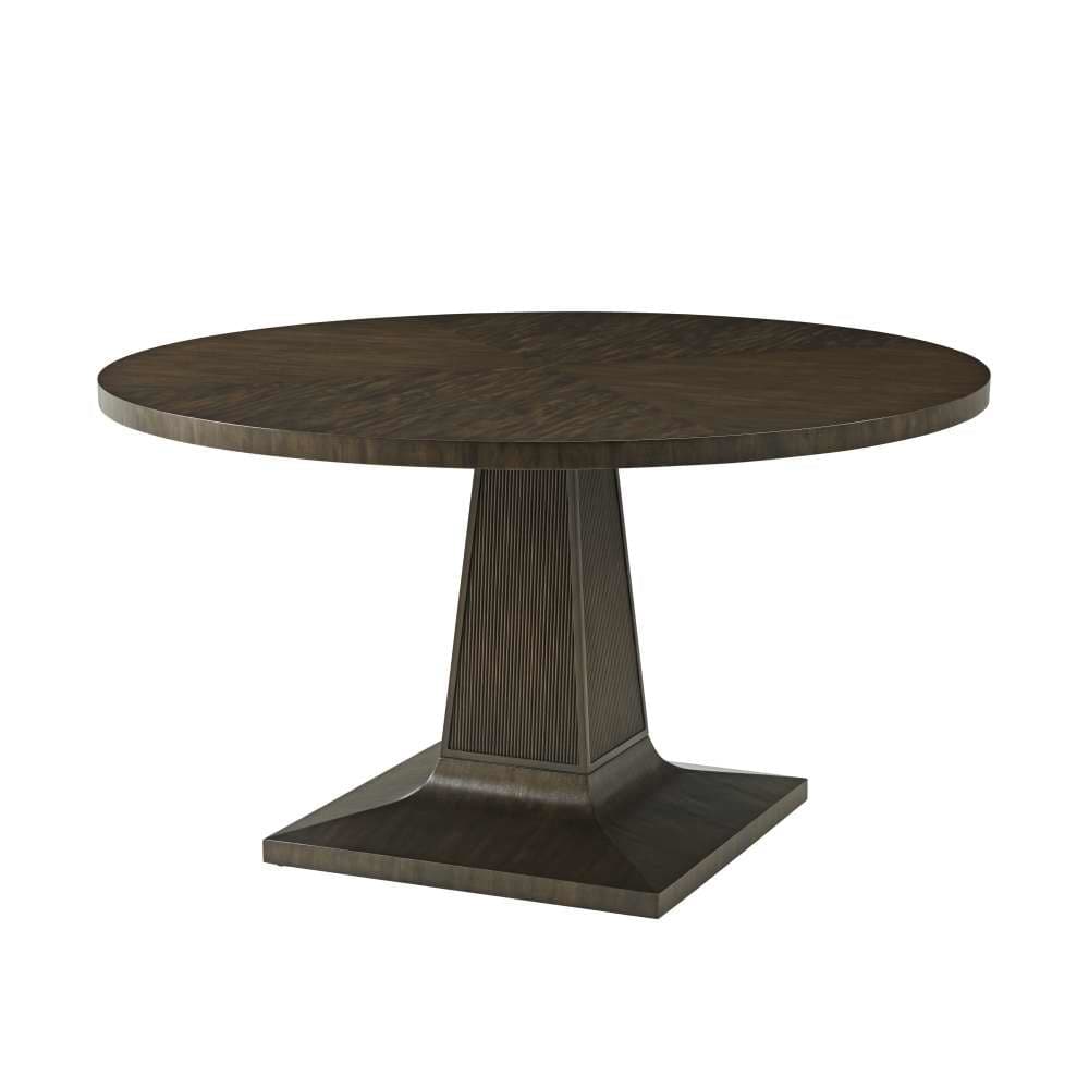 Lido Round Dining Table-Theodore Alexander-THEO-TA54046.C305-Dining Tables-1-France and Son