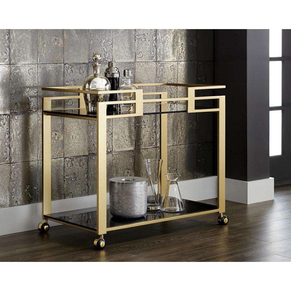 Avondale Bar Cart-Sunpan-SUNPAN-100593-Bar Storage-1-France and Son