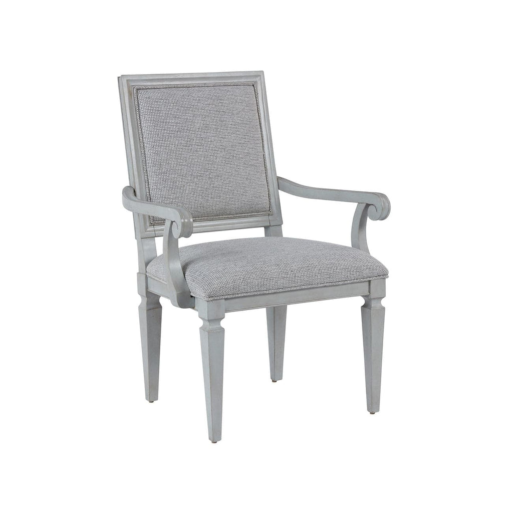 Summer Hill Woven Accent Arm Chair-Universal Furniture-UNIV-986635-RTA-Dining Chairs-1-France and Son