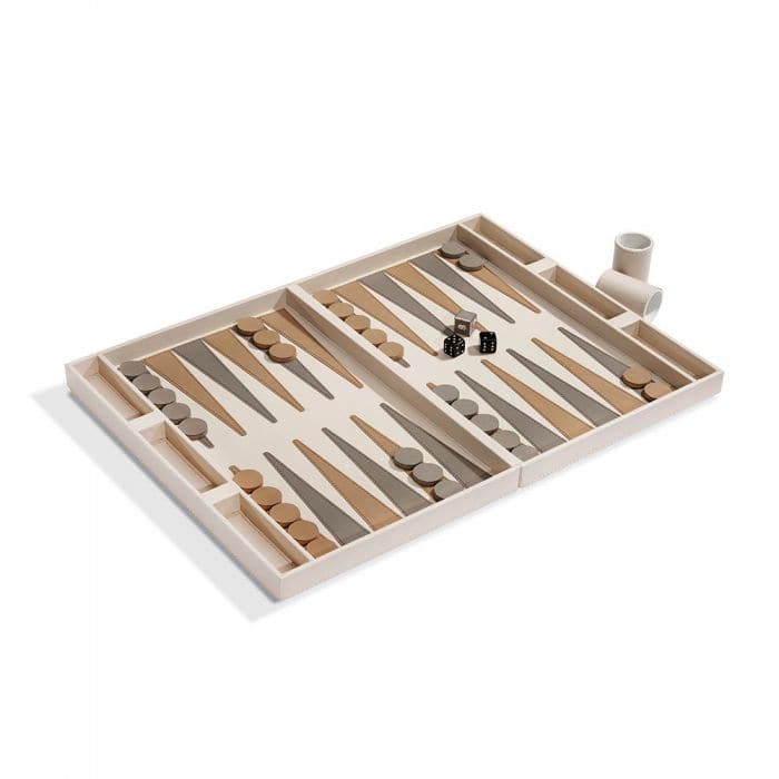 Corbin Backgammon Set-Interlude-INTER-945027-GamesGrey-1-France and Son