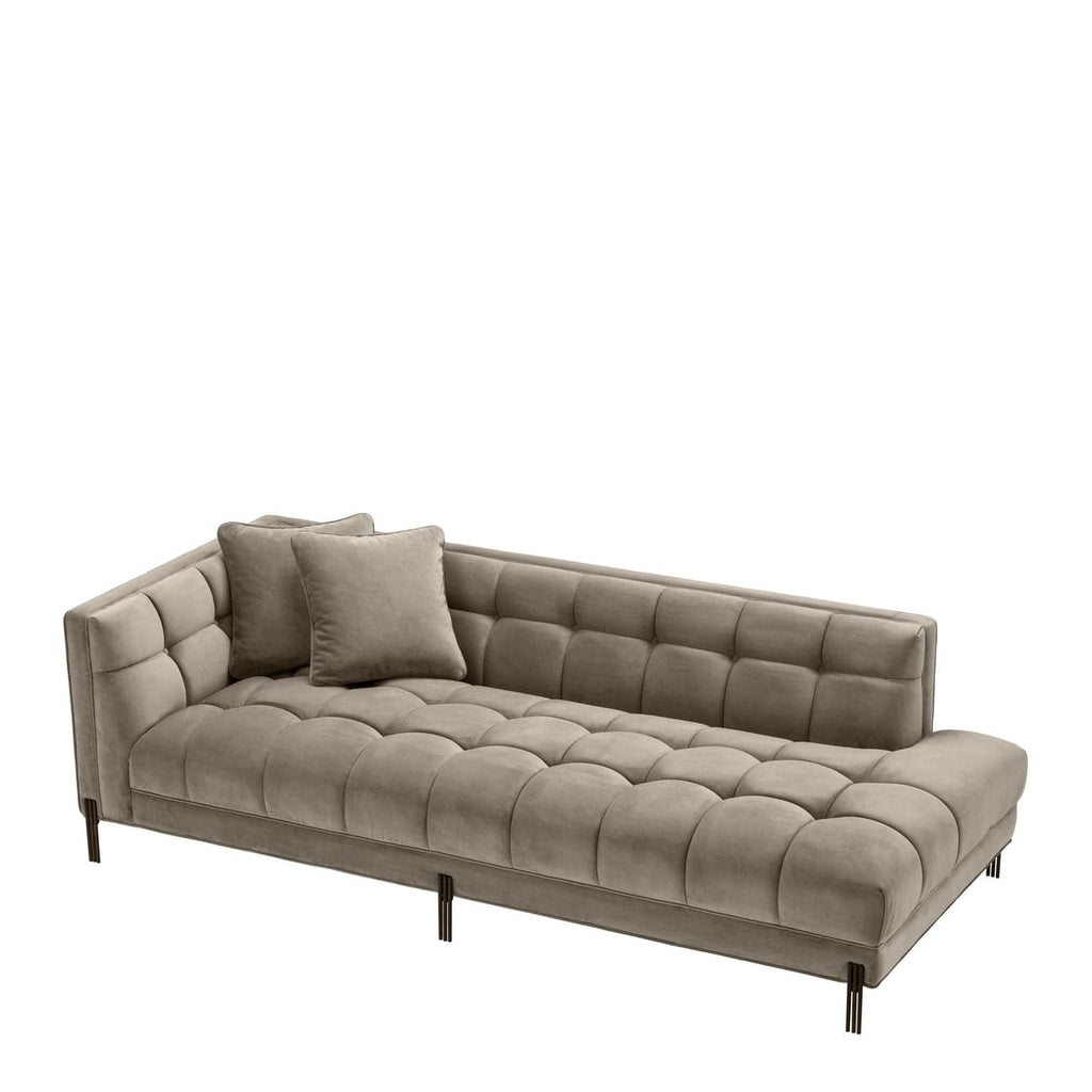 Lounge Sofa Sienna-Eichholtz-EICHHOLTZ-A113197-SofasLeft-Savona Greige Velvet-2-France and Son