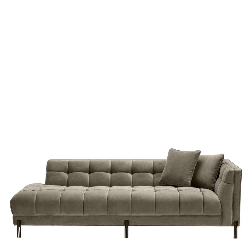 Lounge Sofa Sienna-Eichholtz-EICHHOLTZ-A113197-SofasLeft-Savona Greige Velvet-2-France and Son