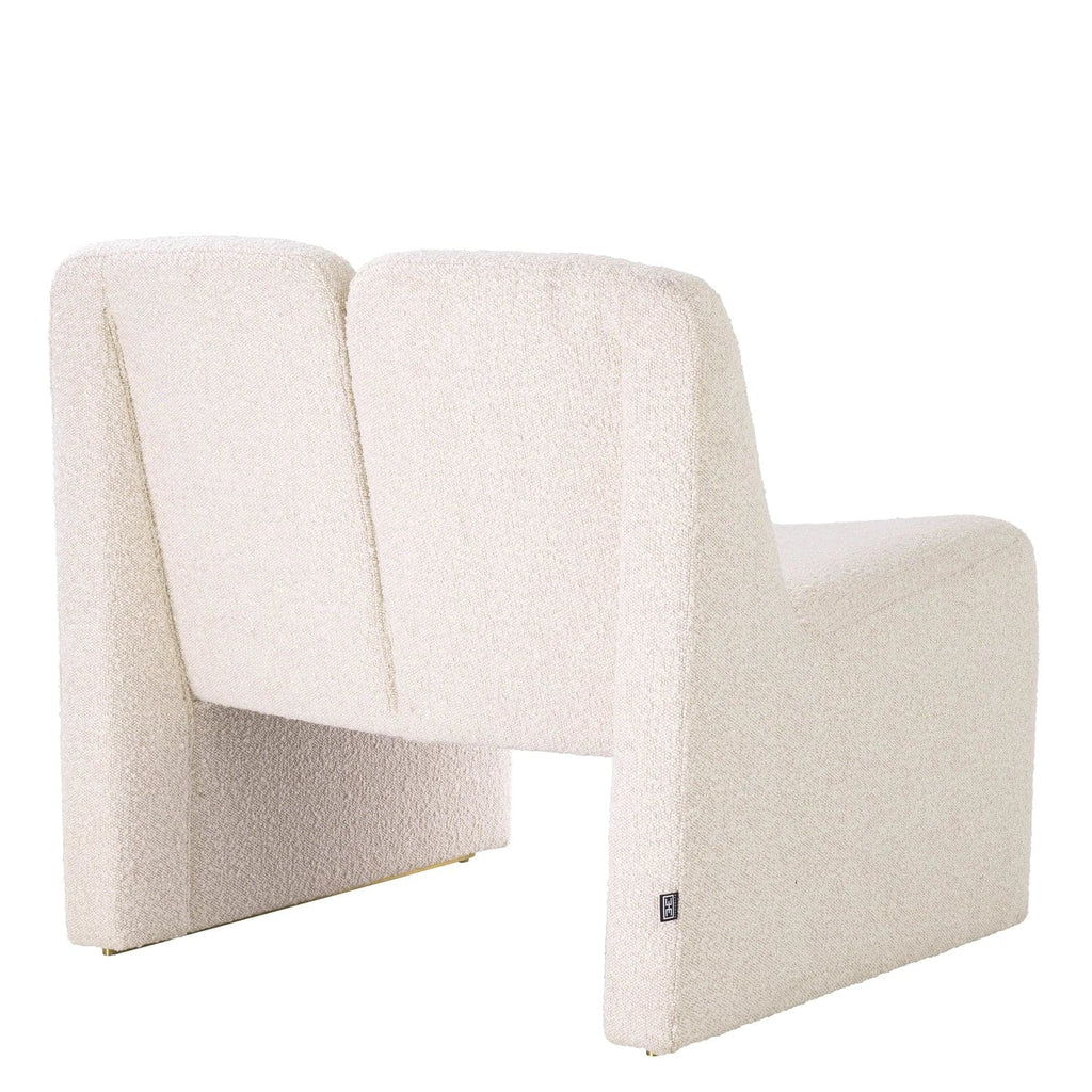 Chair Macintosh Bouclé Cream-Eichholtz-EICHHOLTZ-A116119-Lounge ChairsCream-1-France and Son