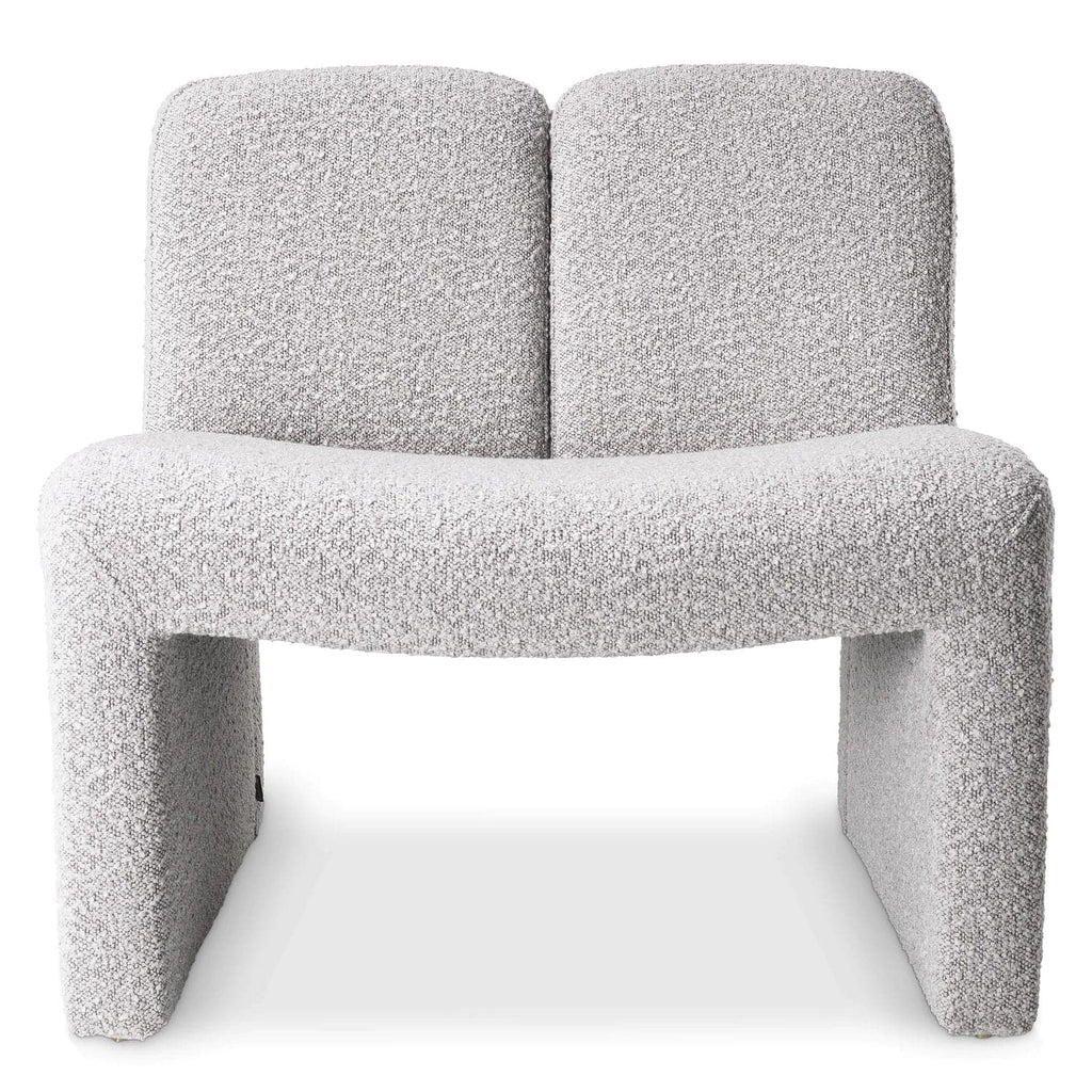 Chair Macintosh Bouclé Cream-Eichholtz-EICHHOLTZ-A116119-Lounge ChairsCream-1-France and Son