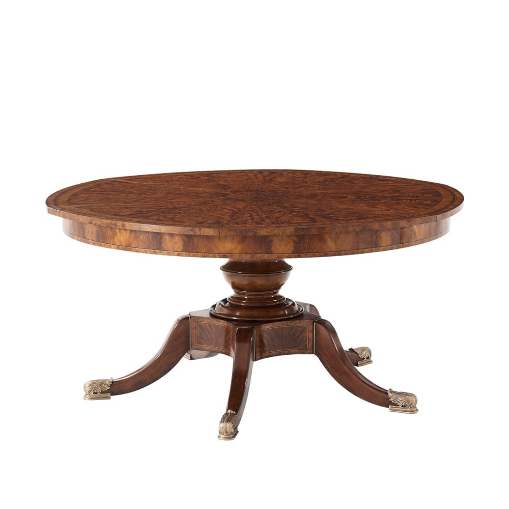 The Althorp Patent Jupe Table-Theodore Alexander-THEO-AL54009-Dining Tables-1-France and Son