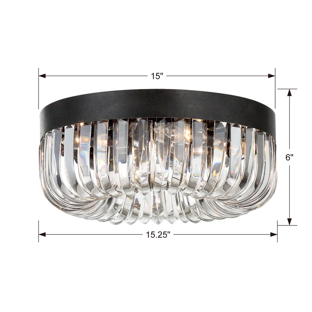 Alister 5 Light Ceiling Mount-Crystorama Lighting Company-CRYSTO-ALI-B2005-CZ-Chandeliers-1-France and Son