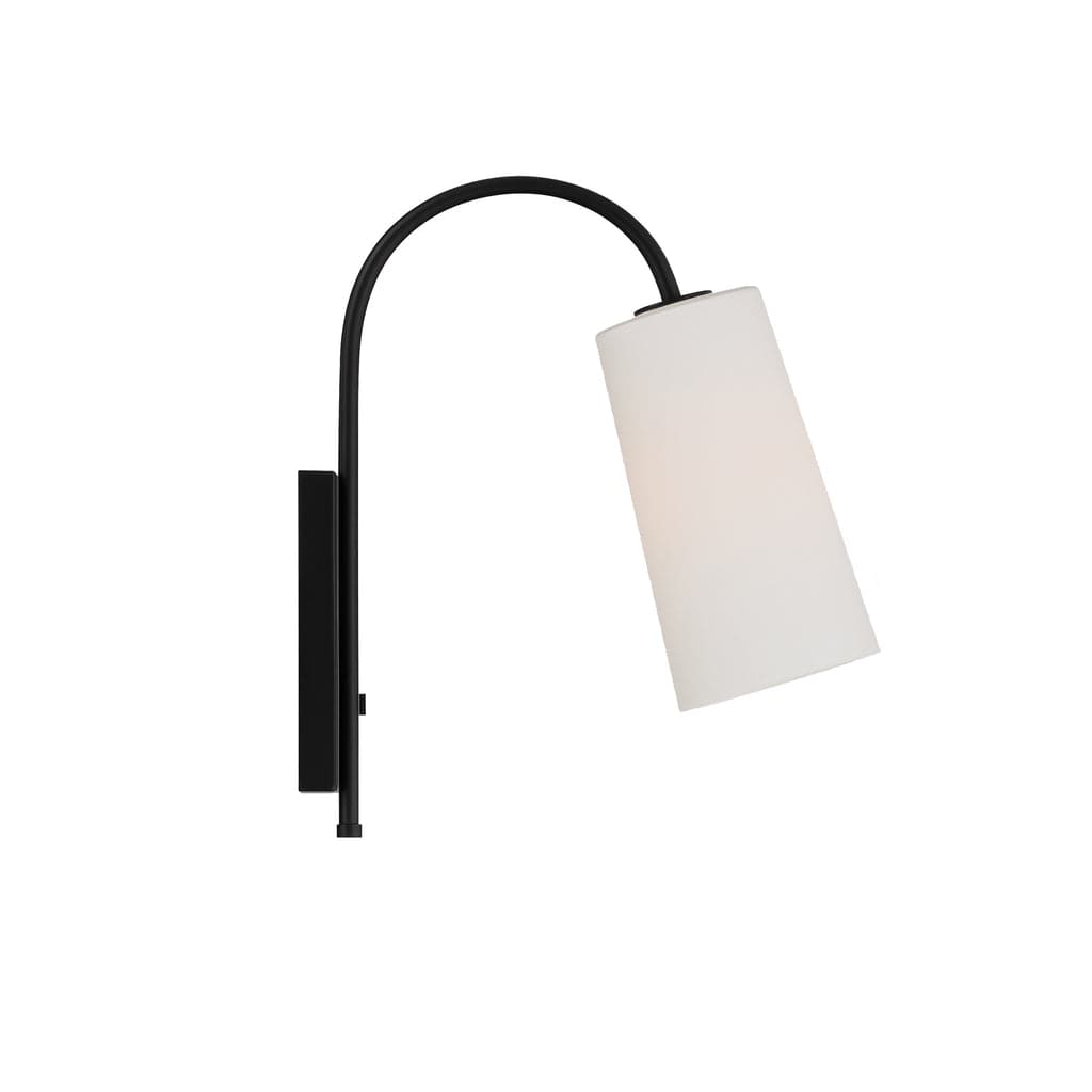 Alexa 1 Light Wall Mount-Crystorama Lighting Company-CRYSTO-ALX-4501-AG-Wall LightingAged Brass-1-France and Son