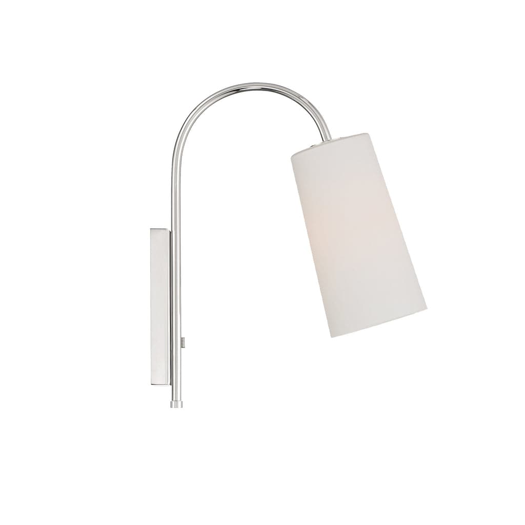 Alexa 1 Light Wall Mount-Crystorama Lighting Company-CRYSTO-ALX-4501-AG-Wall LightingAged Brass-1-France and Son