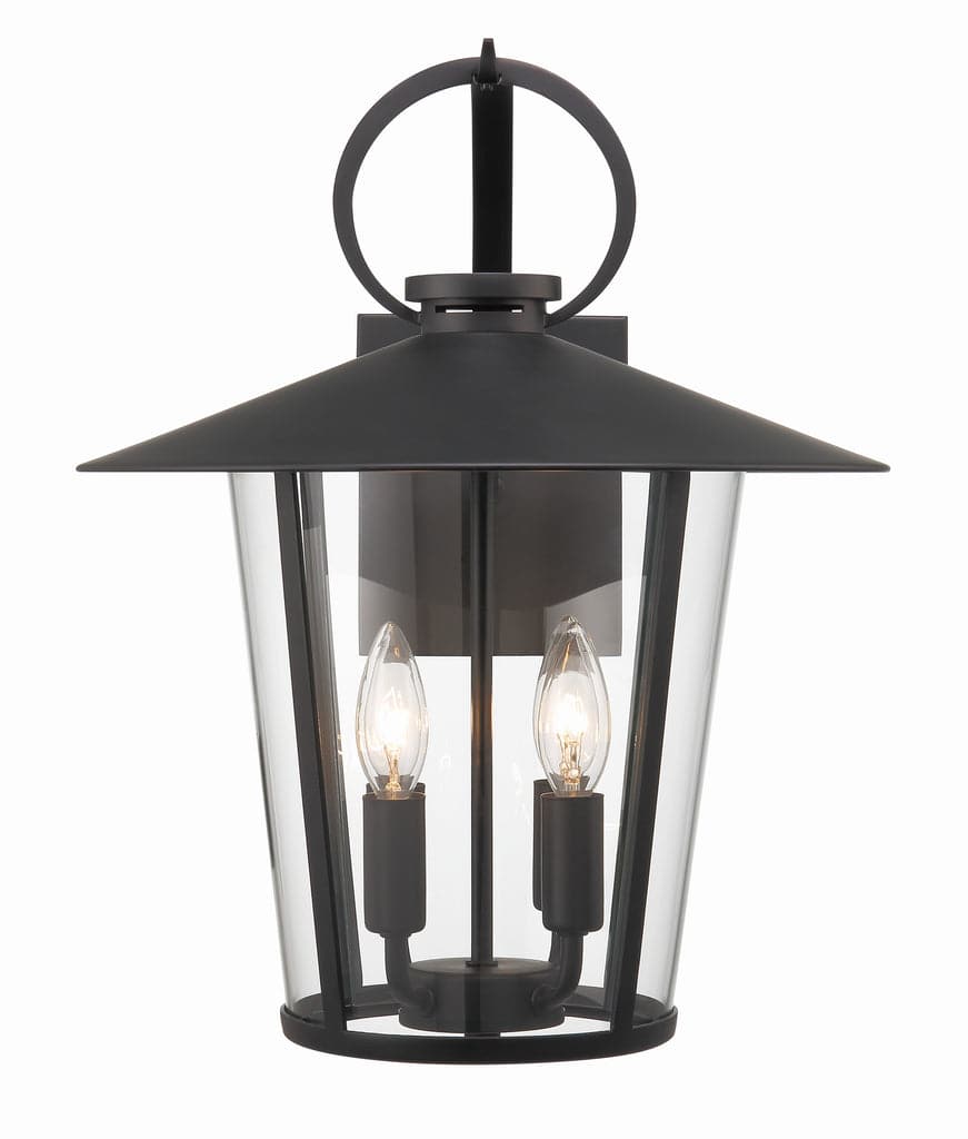 Andover 4 Light Outdoor Wall Mount-Crystorama Lighting Company-CRYSTO-AND-9202-CL-MK-Outdoor Flush Mounts-1-France and Son