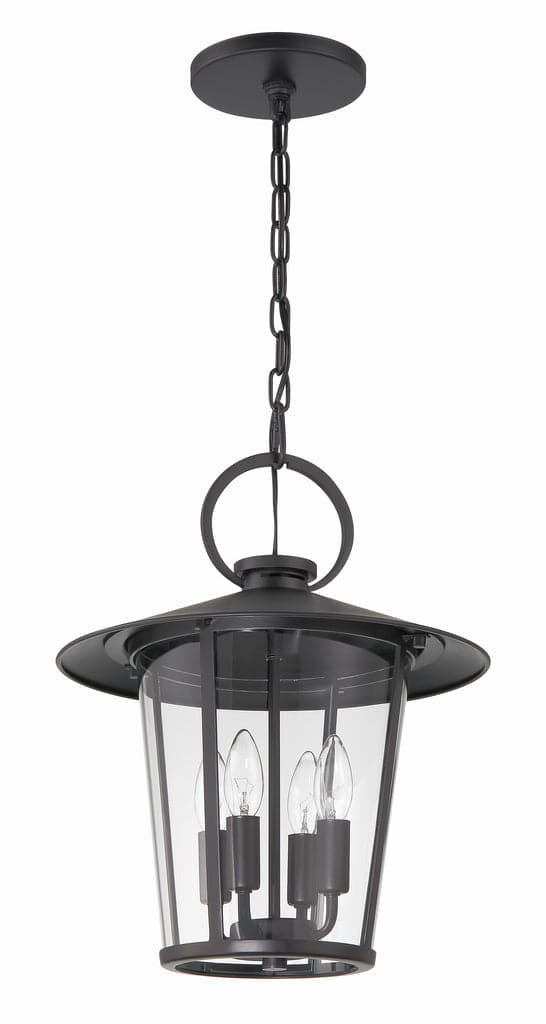 Andover Outdoor 4 Light Chandelier-Crystorama Lighting Company-CRYSTO-AND-9204-CL-MK-Chandeliers-1-France and Son