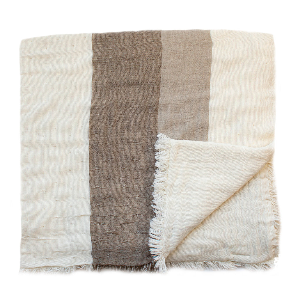 Soft Stripe Throw-Ann Gish-ANNGISH-YTHSS-BLE-BeddingBlue-1-France and Son