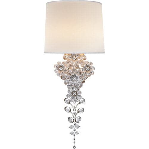 Carter Tail Sconce-Visual Comfort-VISUAL-ARN 2226BSL-L-Wall LightingBurnished Silver Leaf-1-France and Son