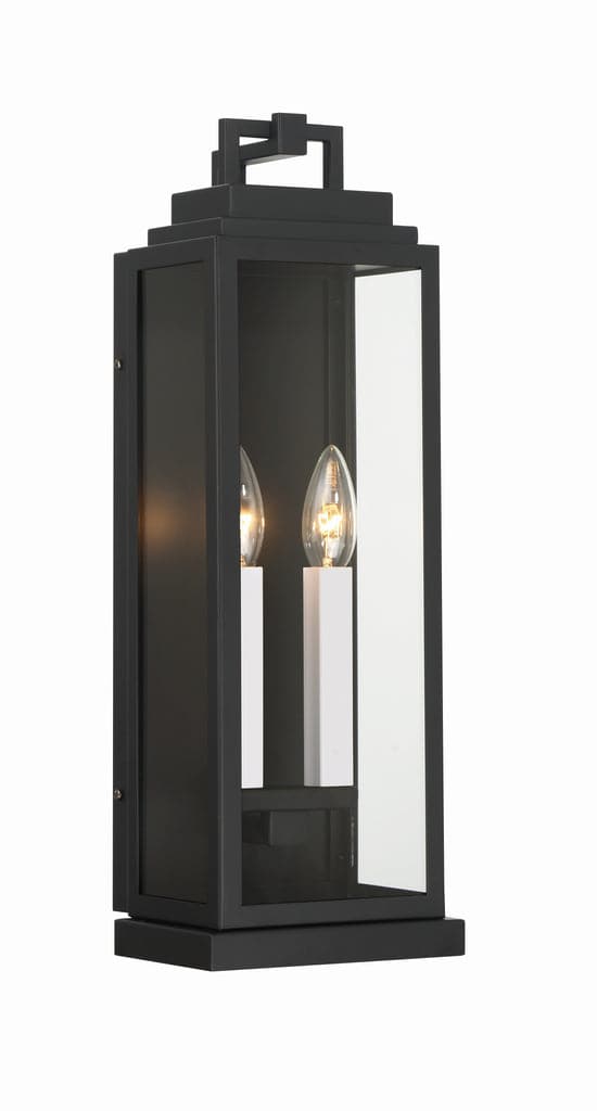 Aspen Light Sconce-Crystorama Lighting Company-CRYSTO-ASP-8911-MK-Outdoor Wall Sconces1 Light-1-France and Son