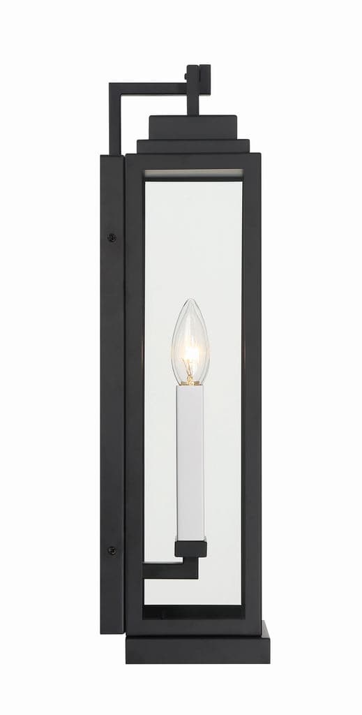 Aspen Light Sconce-Crystorama Lighting Company-CRYSTO-ASP-8911-MK-Outdoor Wall Sconces1 Light-1-France and Son