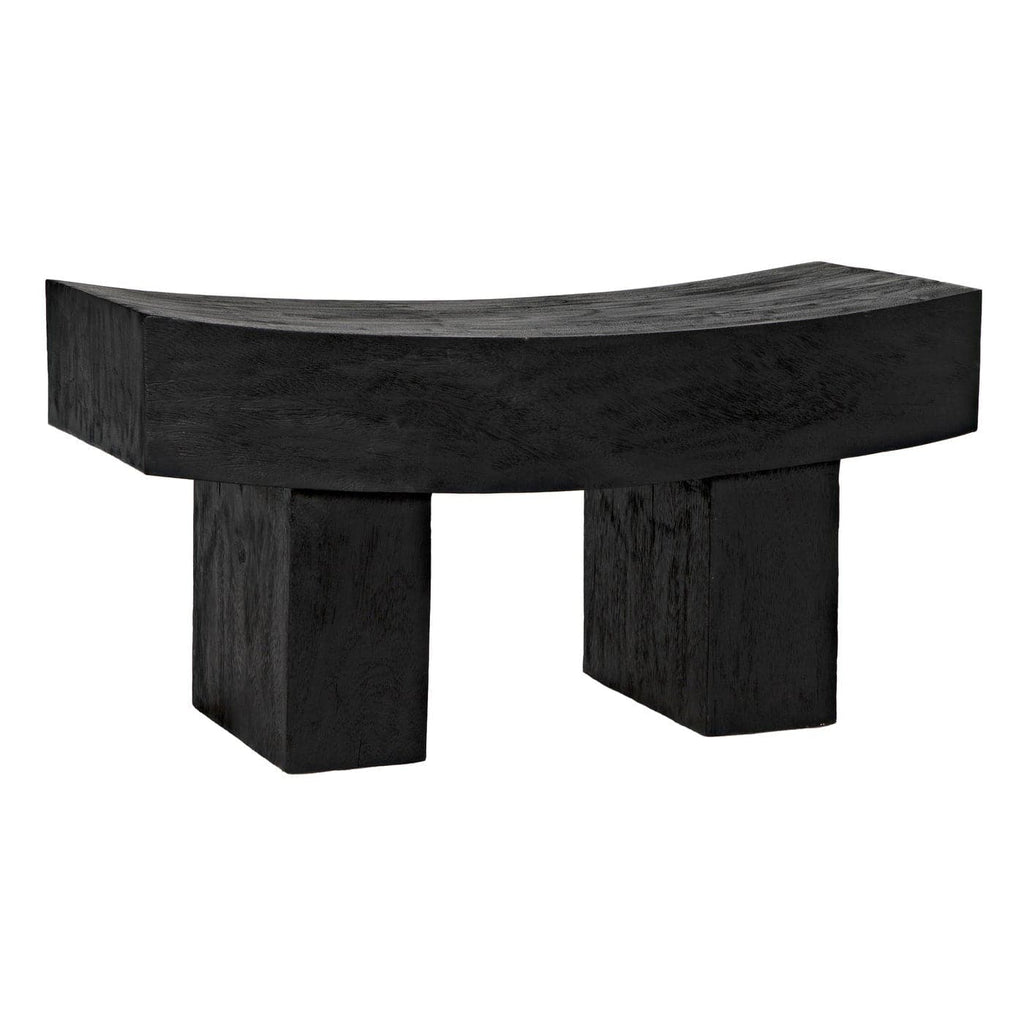 Bow Bench-Noir-NOIR-AW-52BB-Benches-1-France and Son