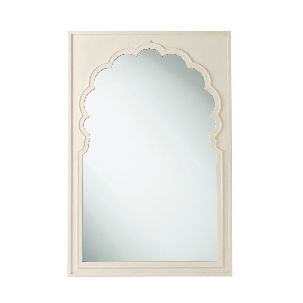 Jaipur Wall Mirror-Theodore Alexander-THEO-AXH31003.C155-MirrorsSeal Finish with Karat Detailing-1-France and Son