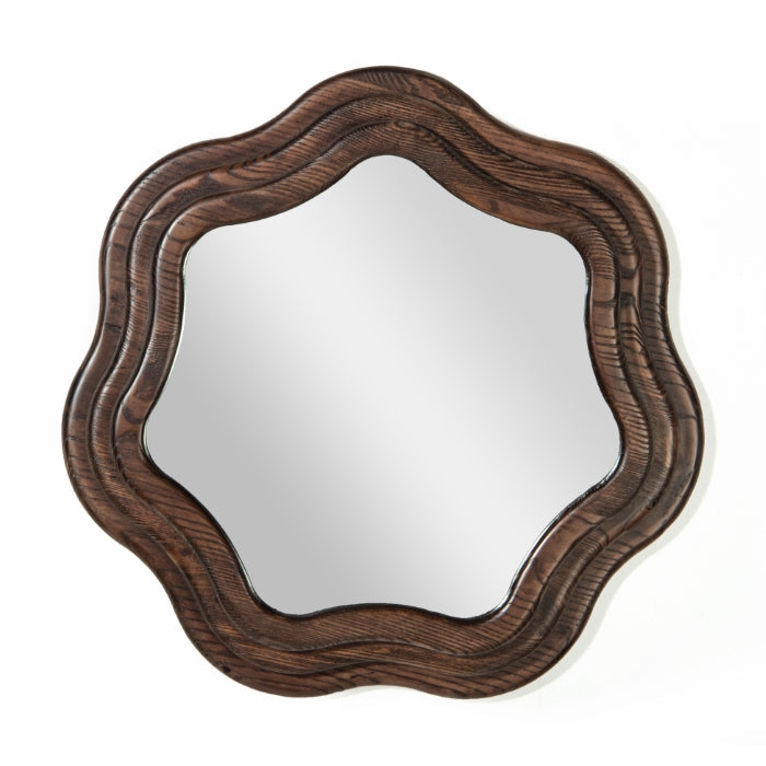 Swirl Round Mirror-Union Home Furniture-UNION-BDM00198-Wall Decor40"-1-France and Son