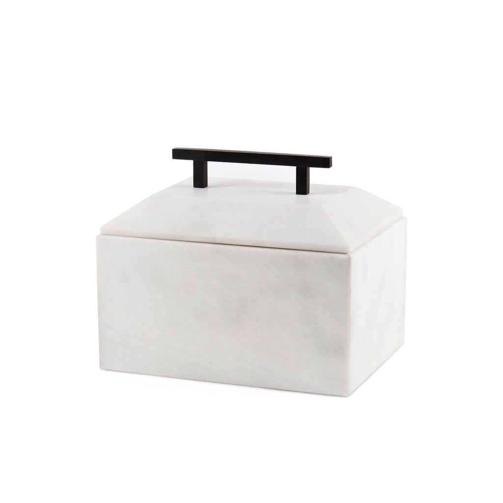 Rectangular Box 9-1/4" x 6-1/2" x 6-3/4"-Marble Crafter-MC-BX16-JB-Baskets & BoxesJB (Honed)-1-France and Son