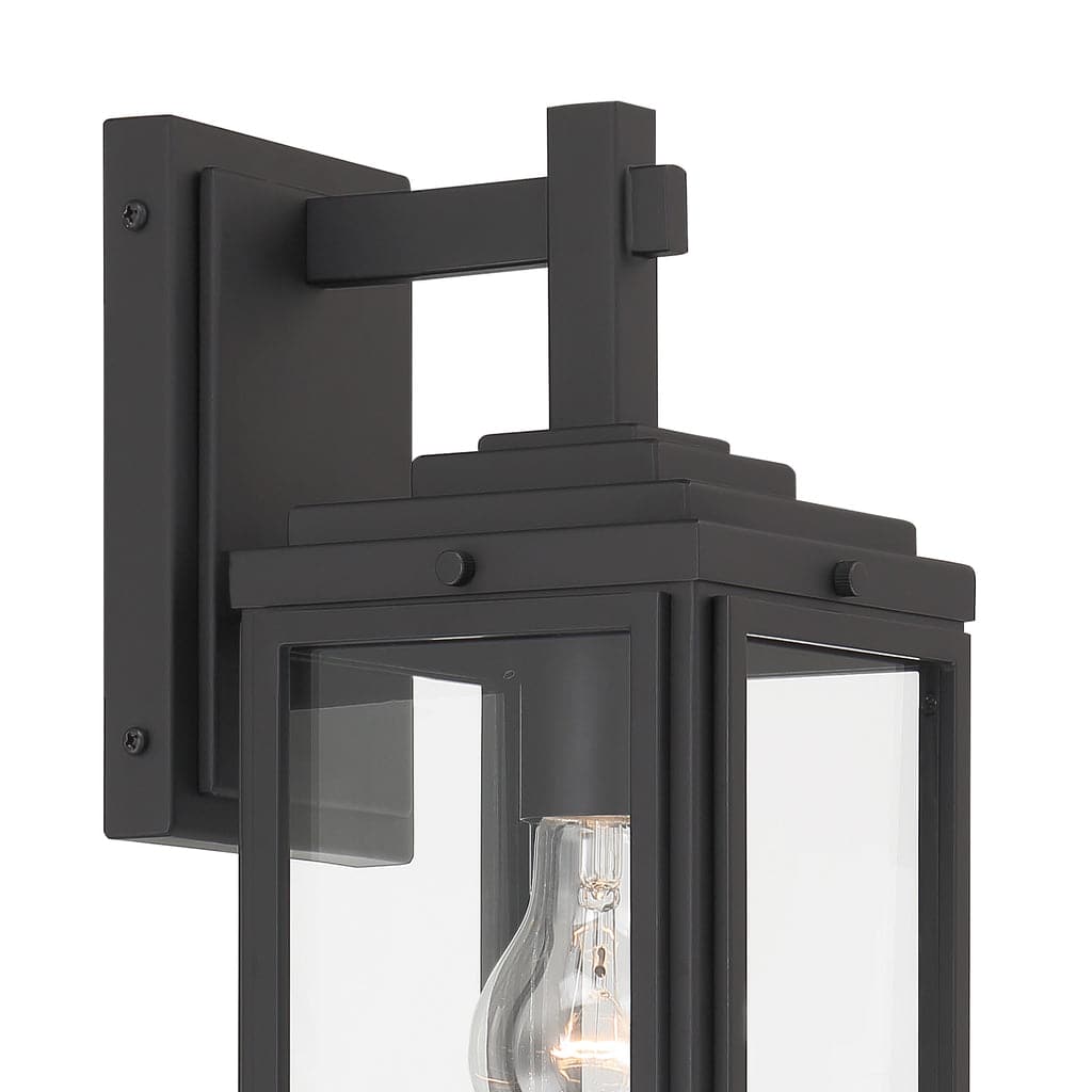 Byron 1 Light Outdoor Wall Mount-Crystorama Lighting Company-CRYSTO-BYR-80102-MK-Outdoor Flush MountsMedium-1-France and Son