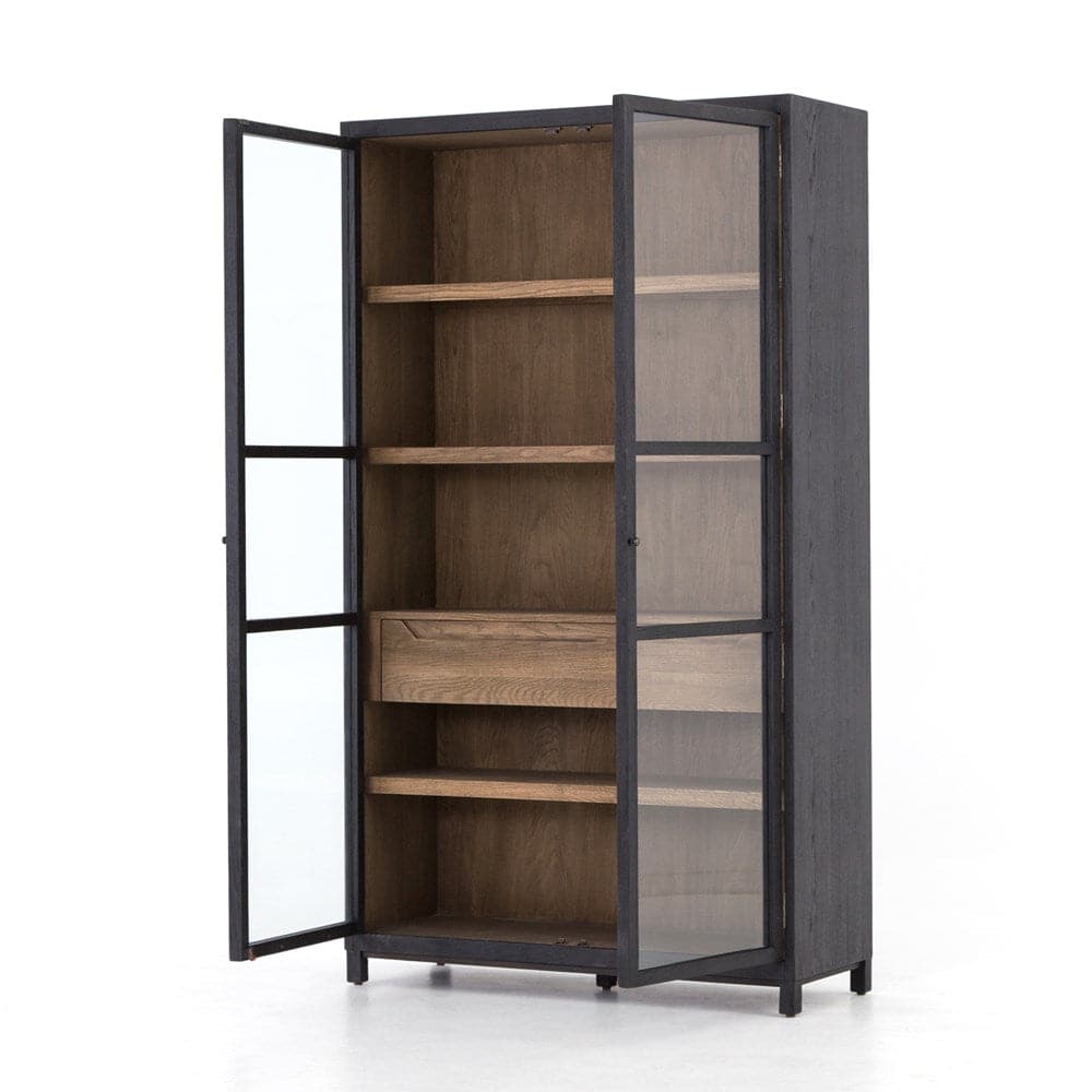 Millie Cabinet-Four Hands-STOCKR-FH-CIRD-277-Bookcases & CabinetsBlack-1-France and Son