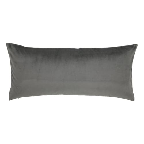 Duchess + Velvet Reversible Pillow-Ann Gish-ANNGISH-PWDV2424-COA-BeddingCoal-24"x24"-1-France and Son