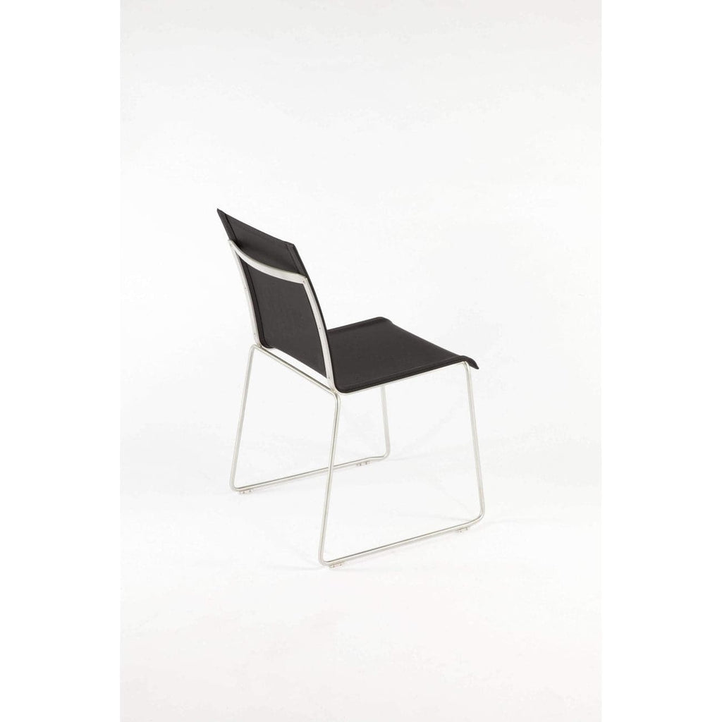 Lanai Side Chair - Outdoor-France & Son-FCC0701BLK-Outdoor Dining Chairs-4-France and Son