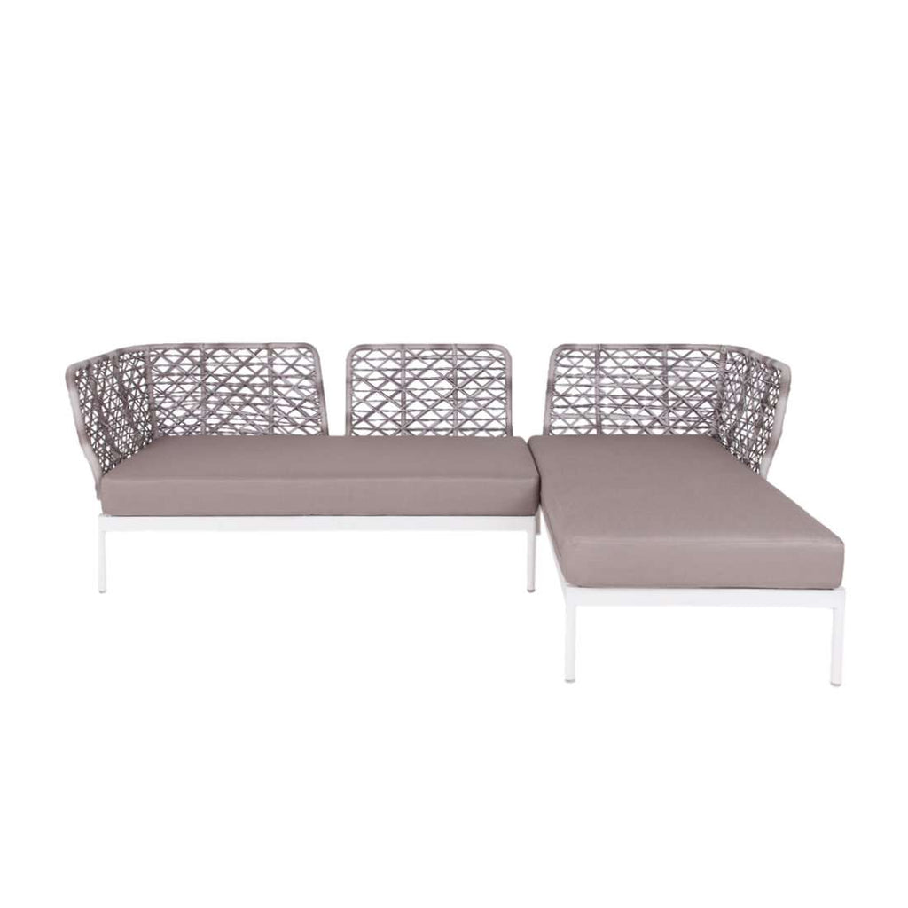 Daltun Outdoor Sectional Sofa-France & Son-FCC5065GREY-Set-Outdoor Sectionals-1-France and Son