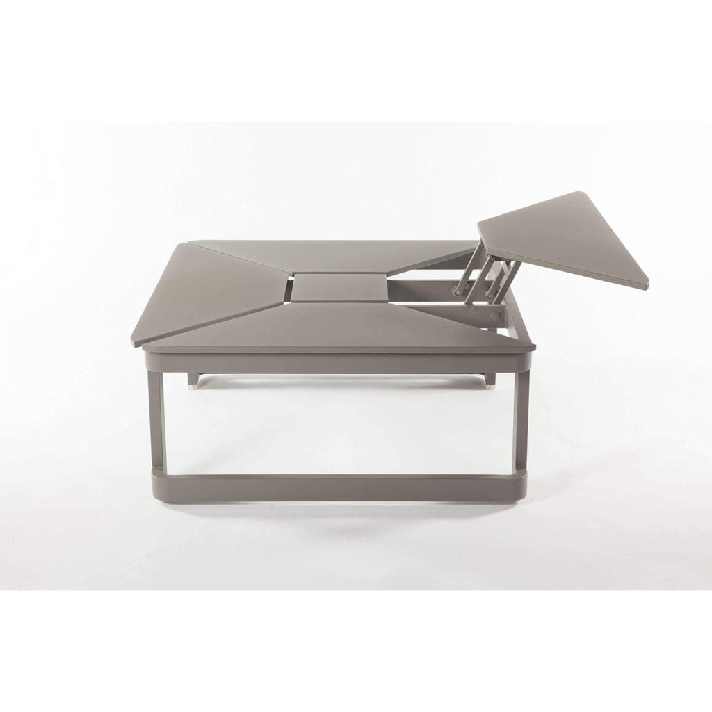 Lorenz Outdoor Dining Coffee Table-France & Son-FCT3523GREY-Outdoor Coffee Tables-3-France and Son