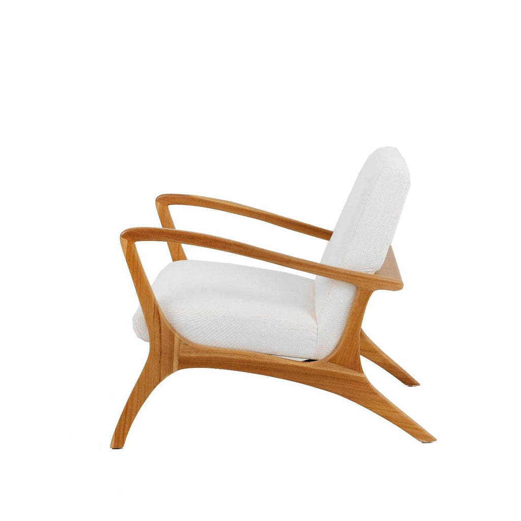 Soren Ventura Lounge Chair-France & Son-FL1081IVORY-Lounge Chairs-5-France and Son