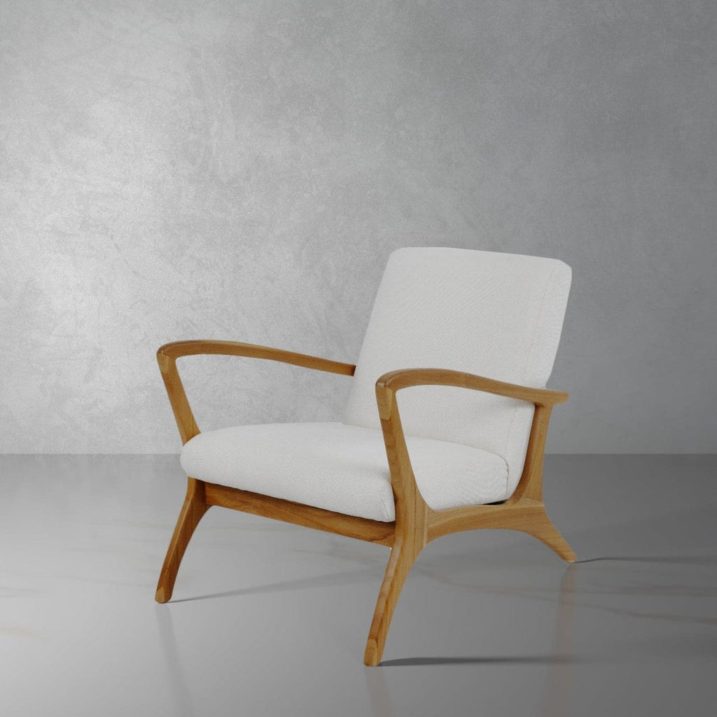 Soren Ventura Lounge Chair-France & Son-FL1081IVORY-Lounge Chairs-5-France and Son