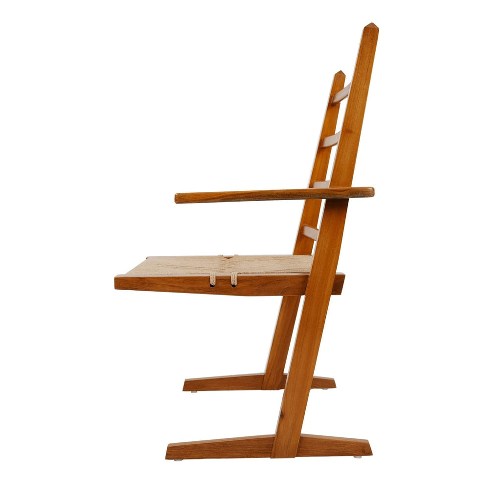 Parallel Teak Cantilever Chair-France & Son-FL1383ARM-Dining Chairs-2-France and Son