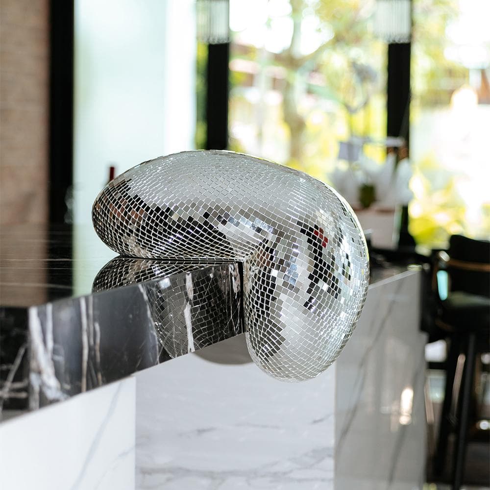 Melting Disco Ball Sculpture-France & Son-FL2018-Decorative Objects-1-France and Son
