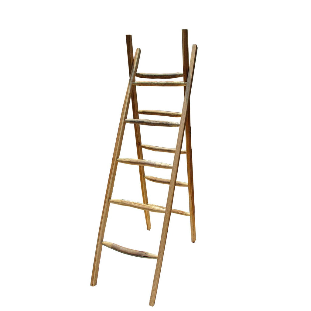 Jordanne Teak Ladder-France & Son-FL9031-Decor-1-France and Son