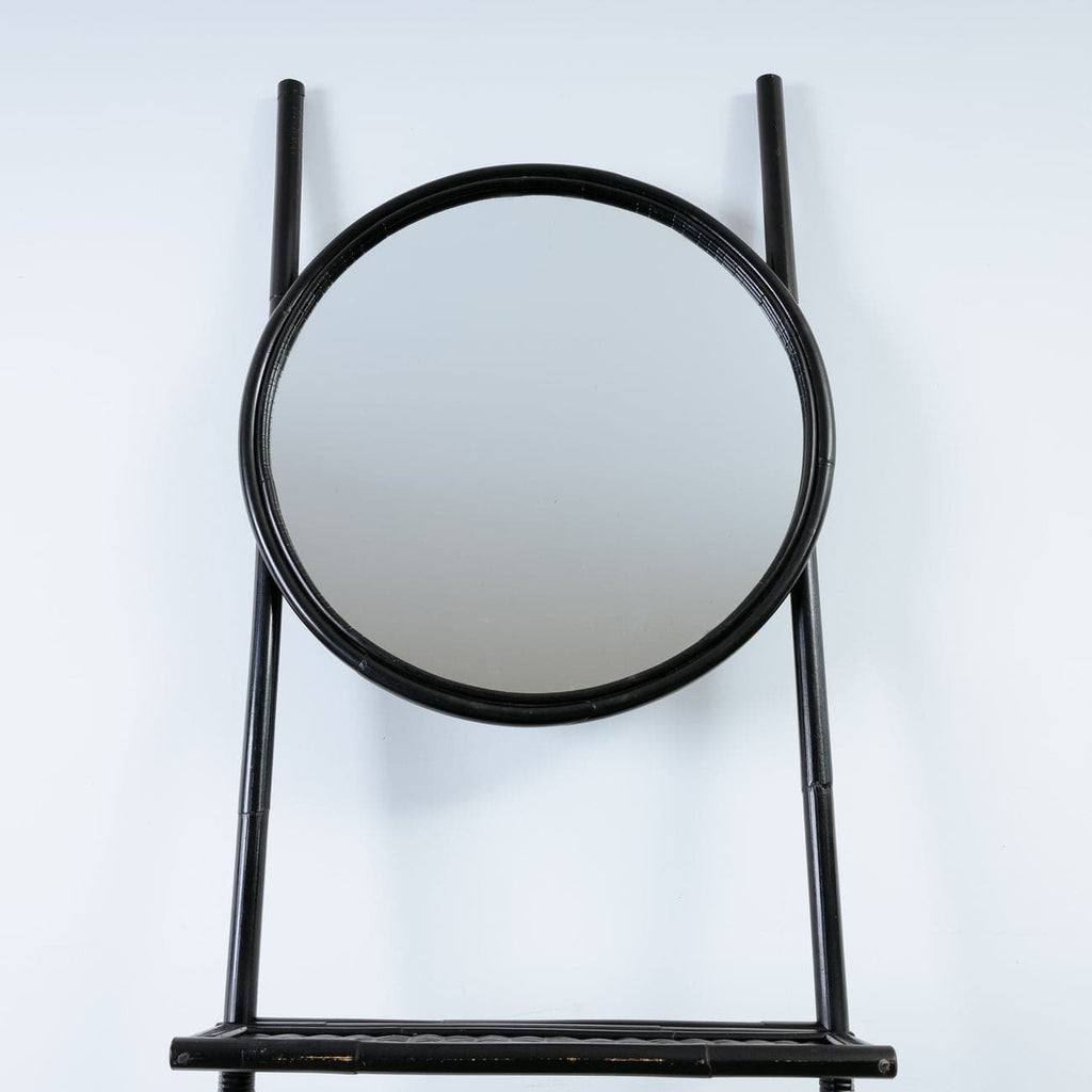 Aleida Standing Entry Mirror with Shelf-France & Son-FL9052-Mirrors-1-France and Son