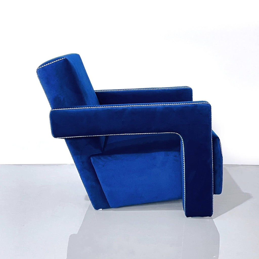 Rietveld Utrecht Lounge Chair-France & Son-FMC082BLUE-Lounge ChairsBlue-13-France and Son