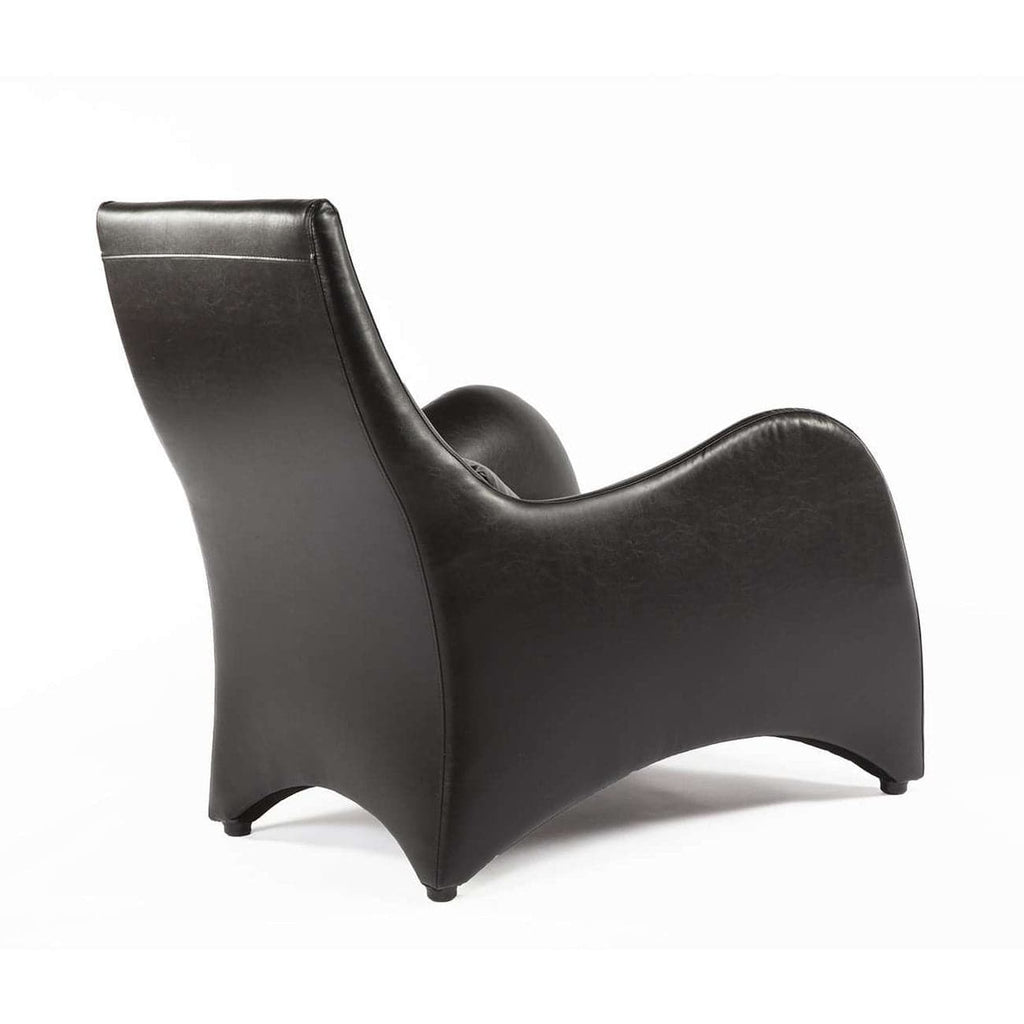 Gerard Van Der Chair and Ottoman - Black