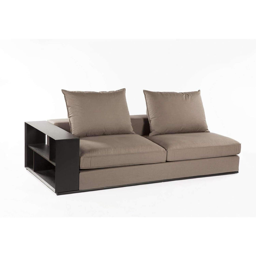 Evonna Sectional Sofa and Ottoman-France & Son-FQS002GREY-Sectionals-2-France and Son