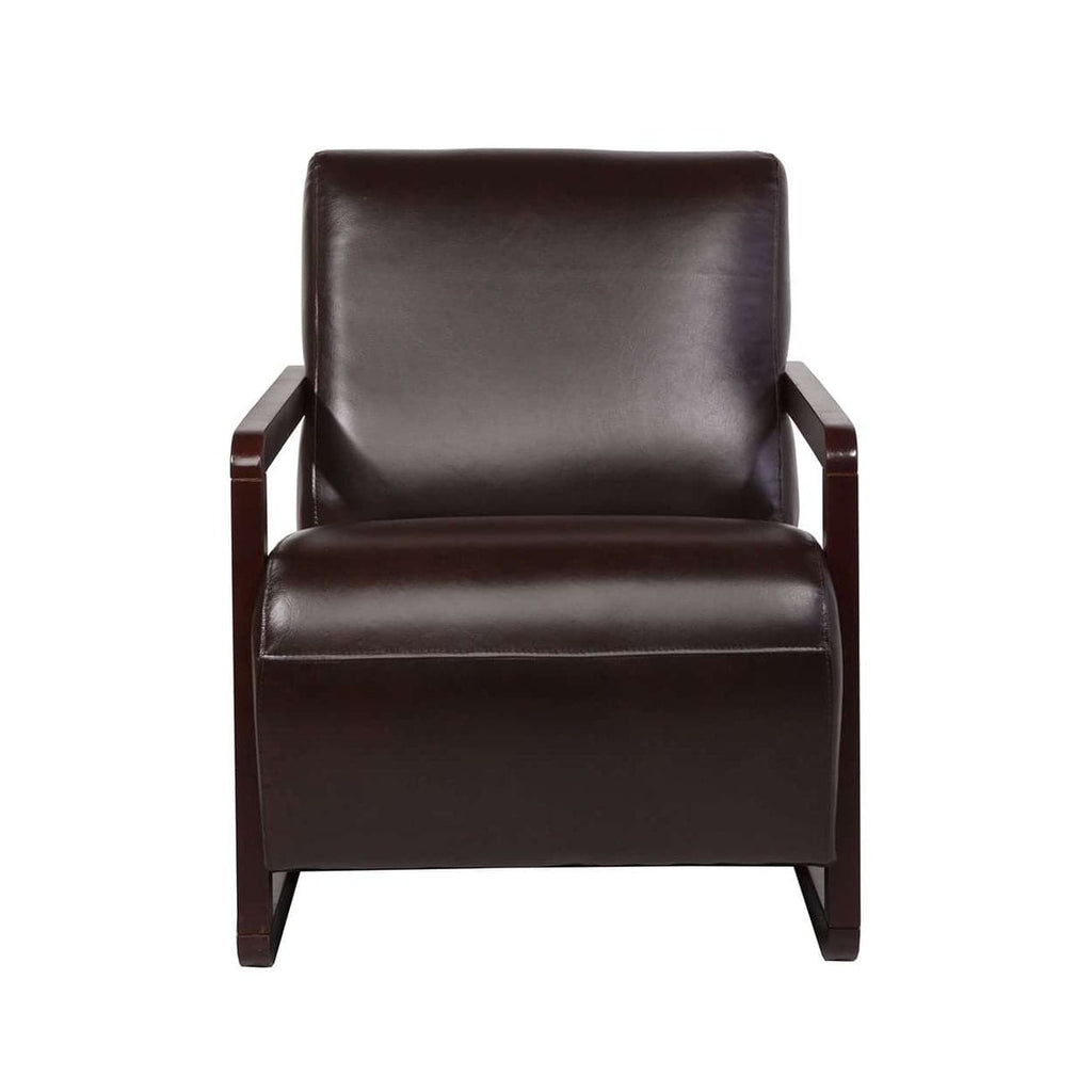 Modena Leather Lounge Chair-France & Son-FUC5170TORI-Lounge Chairs-2-France and Son