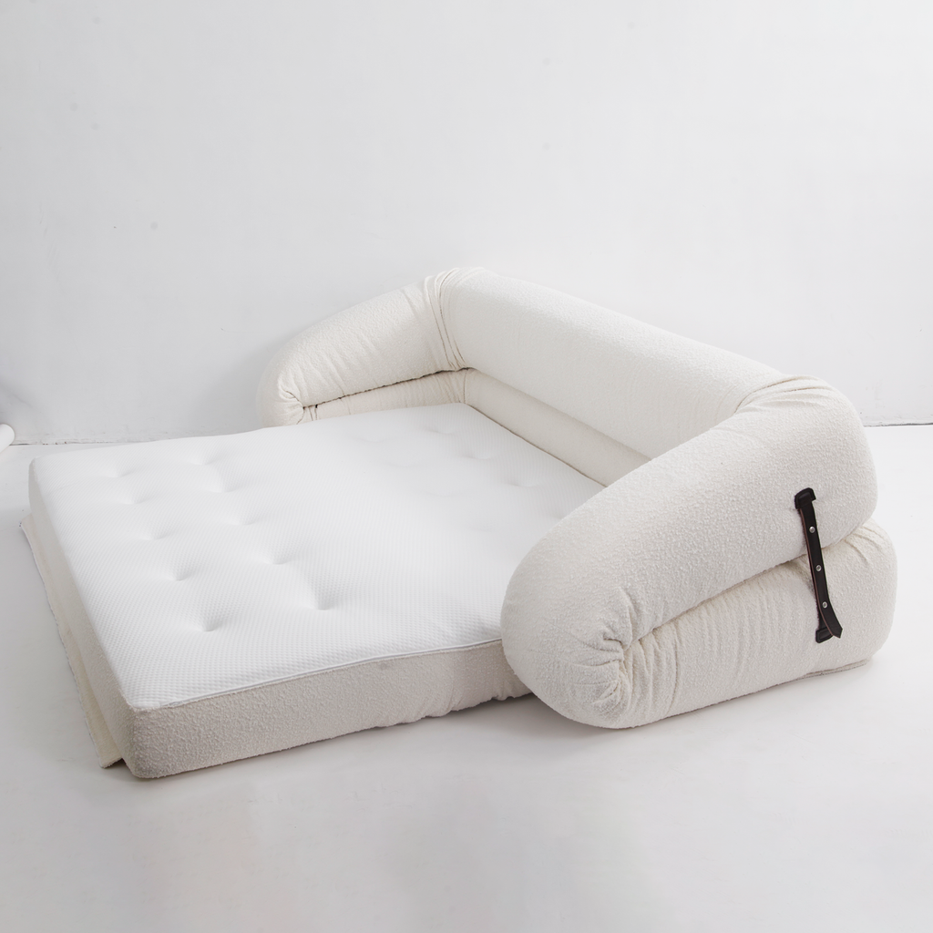 Becchi Sofa Bed-France & Son-FYS0123OWHT-Sofas-3-France and Son